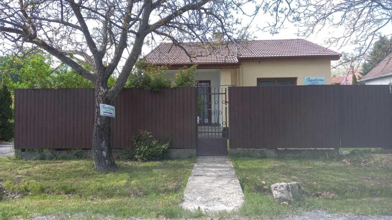 Aquatherma Apartman Sárospatak Buitenkant foto